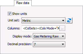 Raw Data Properties
